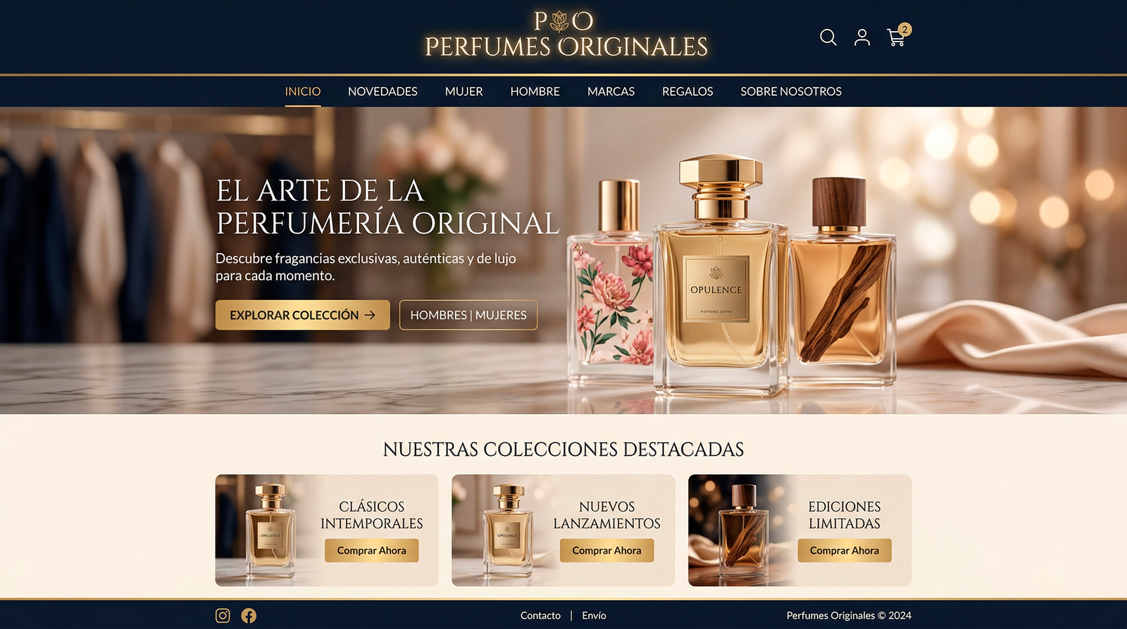 Perfume retail online